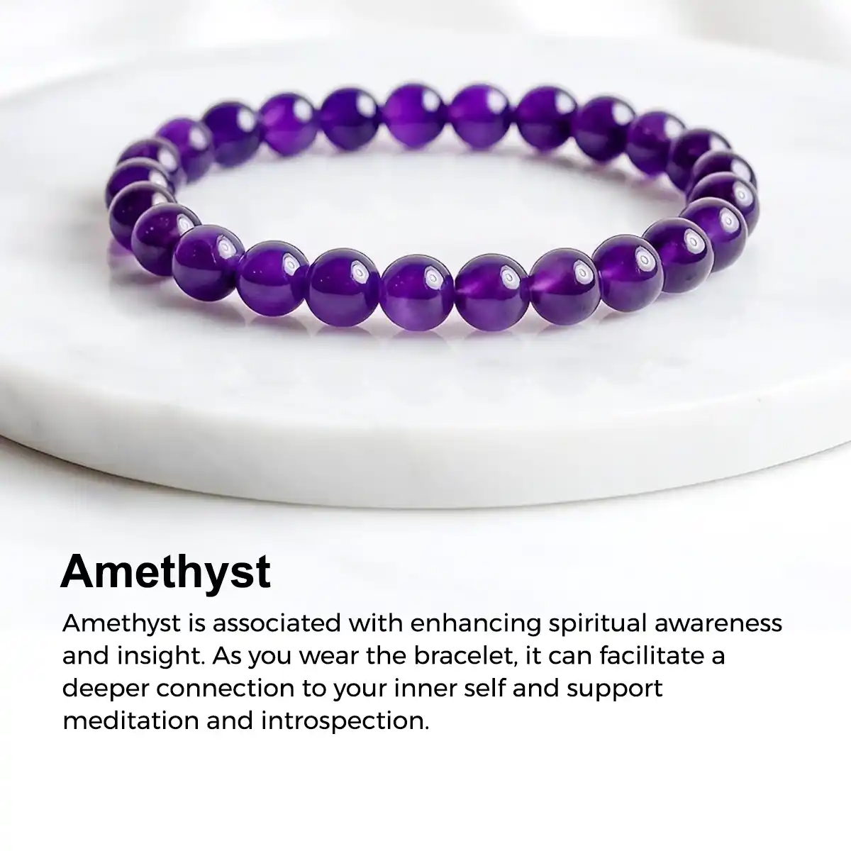 Amethyst Bracelet By Rratnanidhii