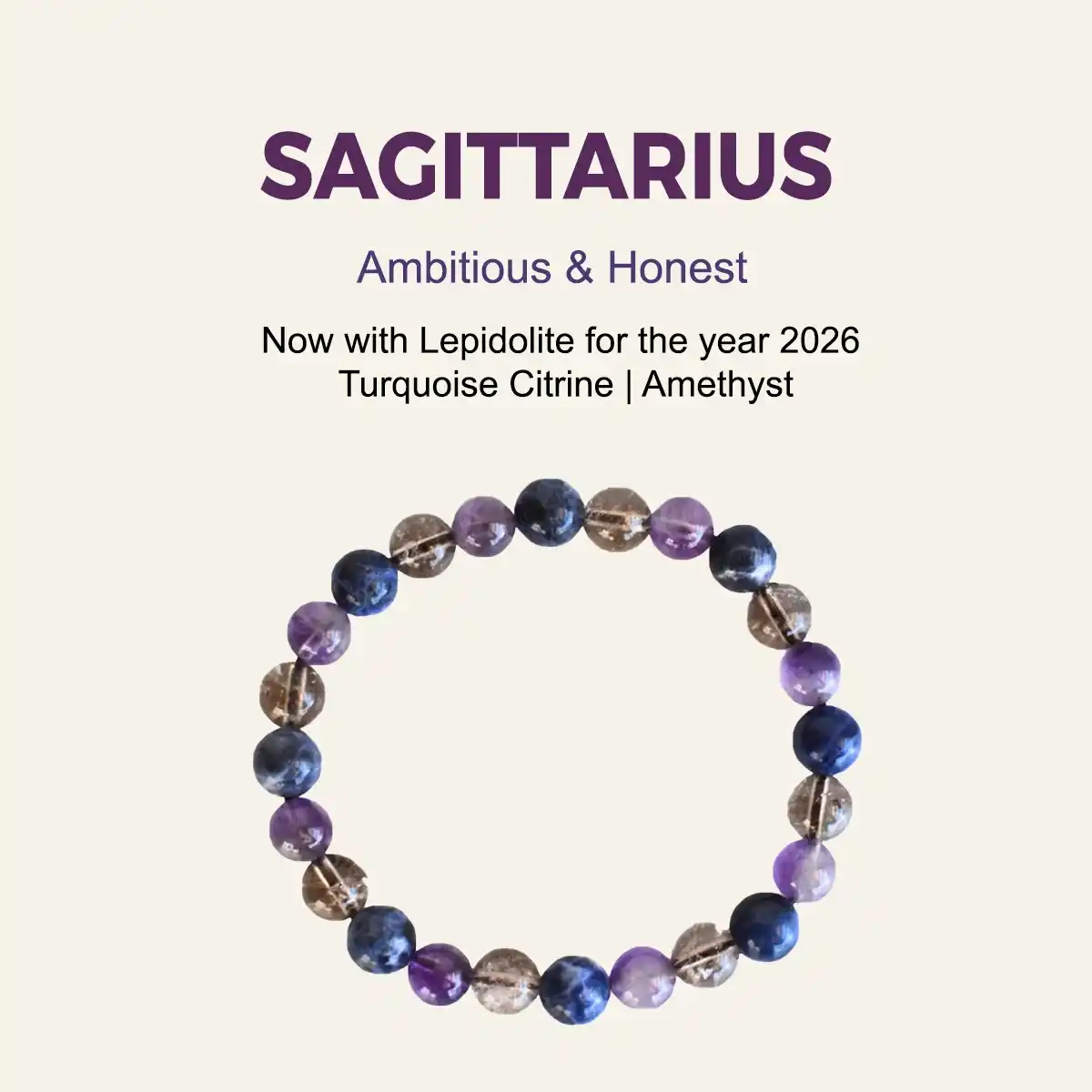 Saggitarius Sun Sign Bracelet By Rratnanidhii