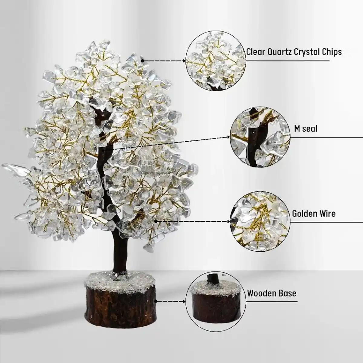Clear Quartz Crystal Tree By Rratnanidhii
