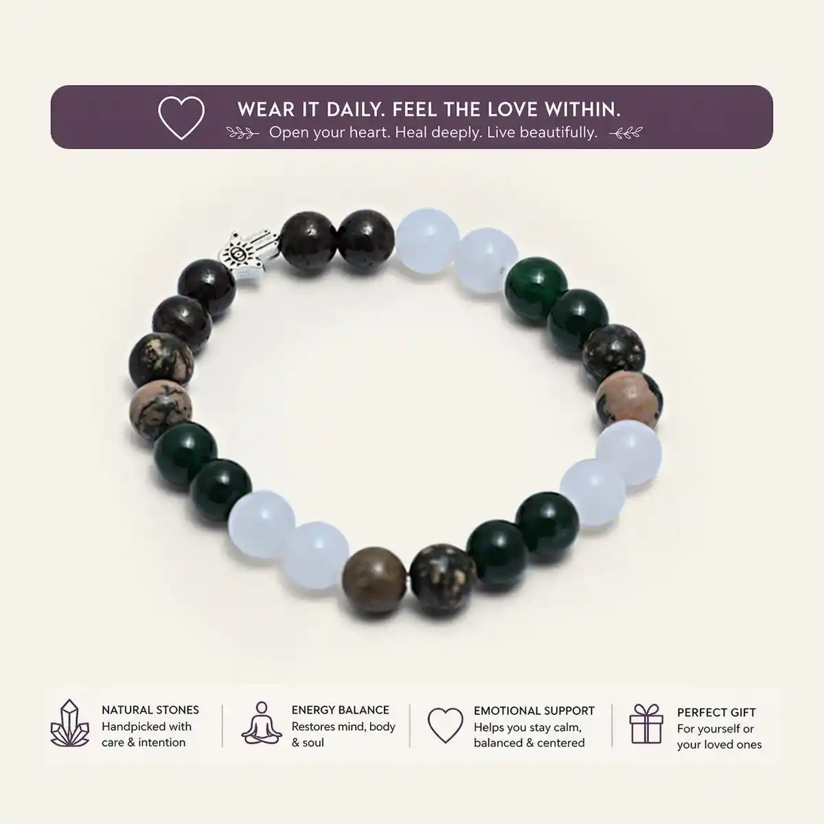 Destiny Number 6 Bracelet By Rratnanidhii