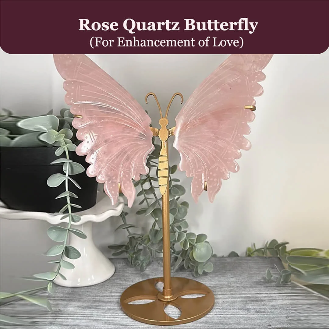 Rose Quartz Butterfly rratnaidhii