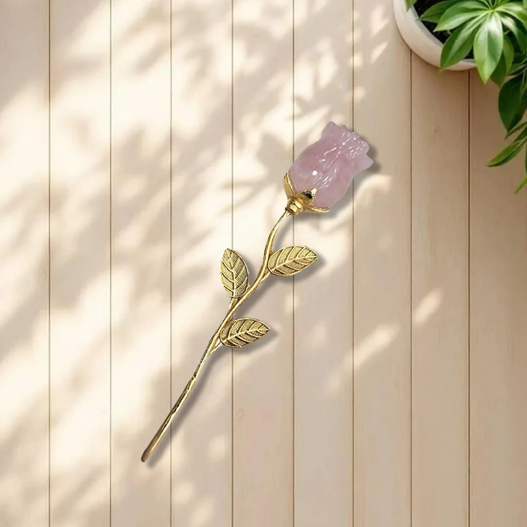 Rose Quartz Crystal Rose rratnaidhii