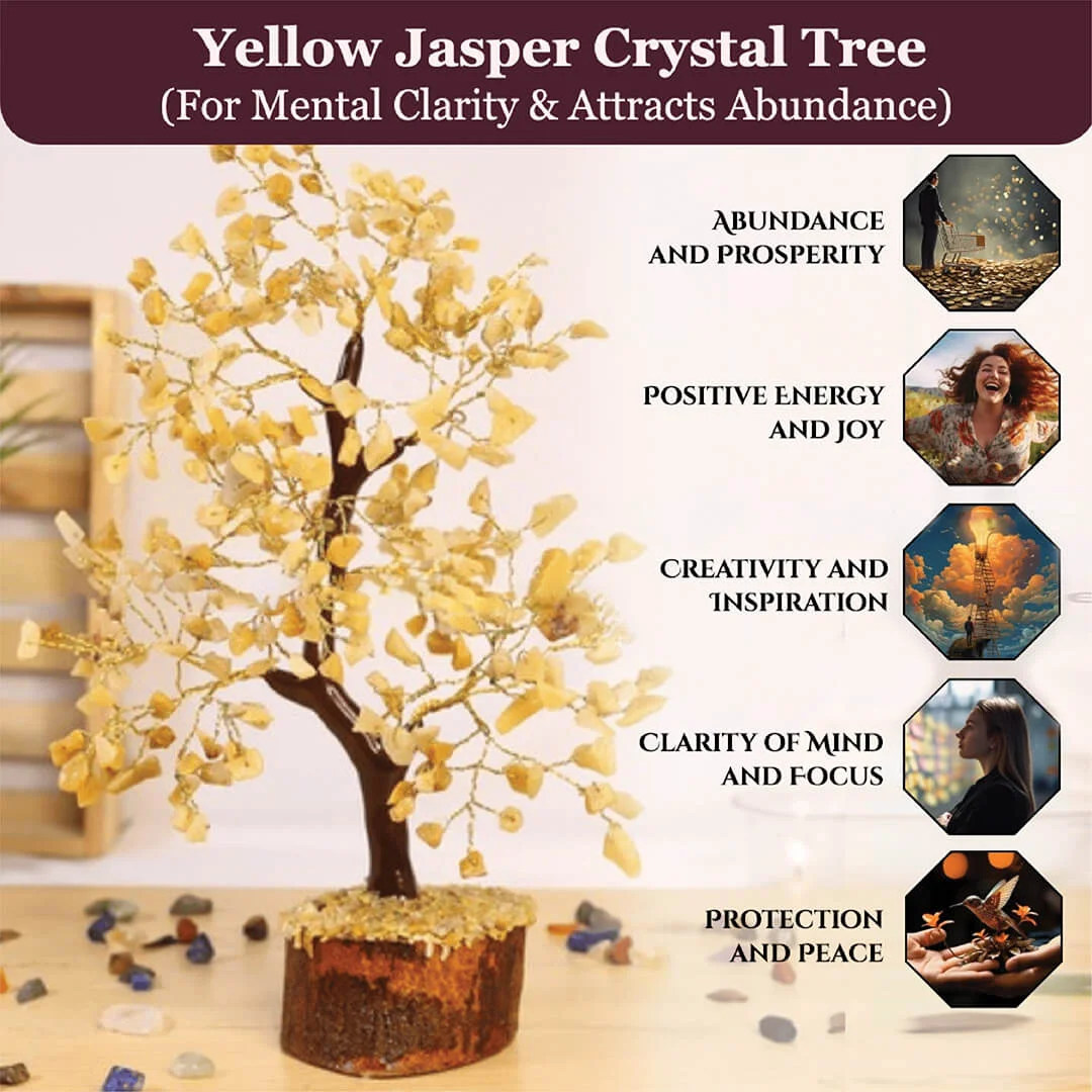 Yellow Jasper Crystal Tree rratnaidhii